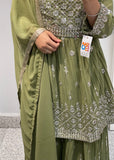 Short-Anarkali with Sharara