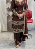 Chocolate Salwar Suit