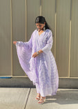 Thread Work Anarkali Suit