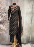 Black Banarsi Trouser Suit