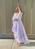 Thread Work Anarkali Suit