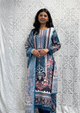 Printed Pakistani Trouser Suit