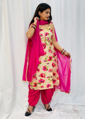 Printed Tulip Salwar Suit