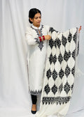 Black and White Pajami Suit