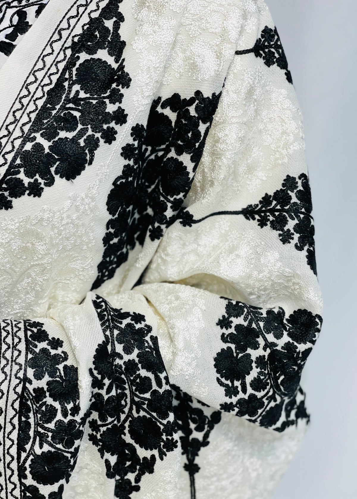 Black and White Pajami Suit