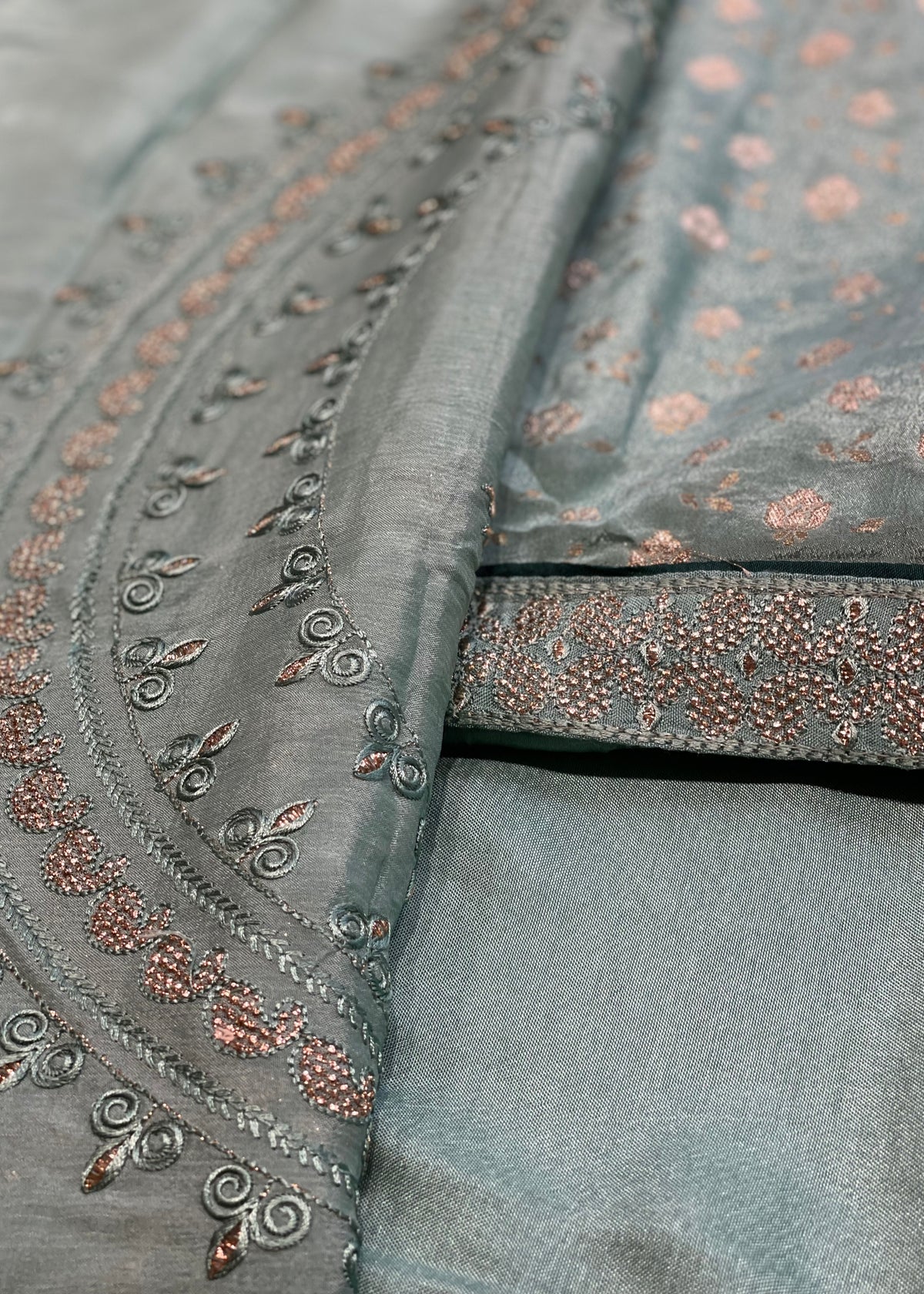 Chinnon Shiffon Unstitched Suit