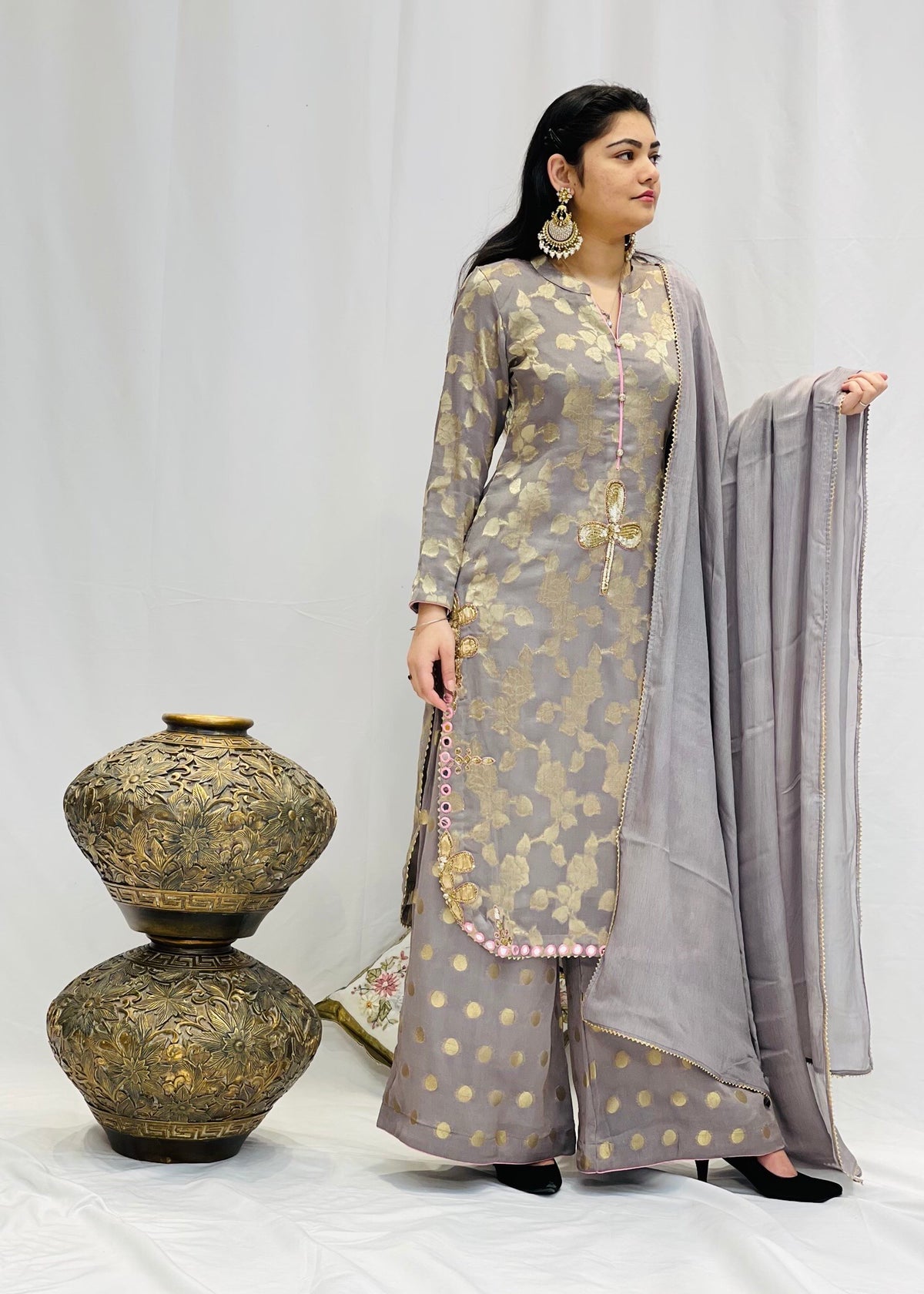 Banarsi Plazzo Suit