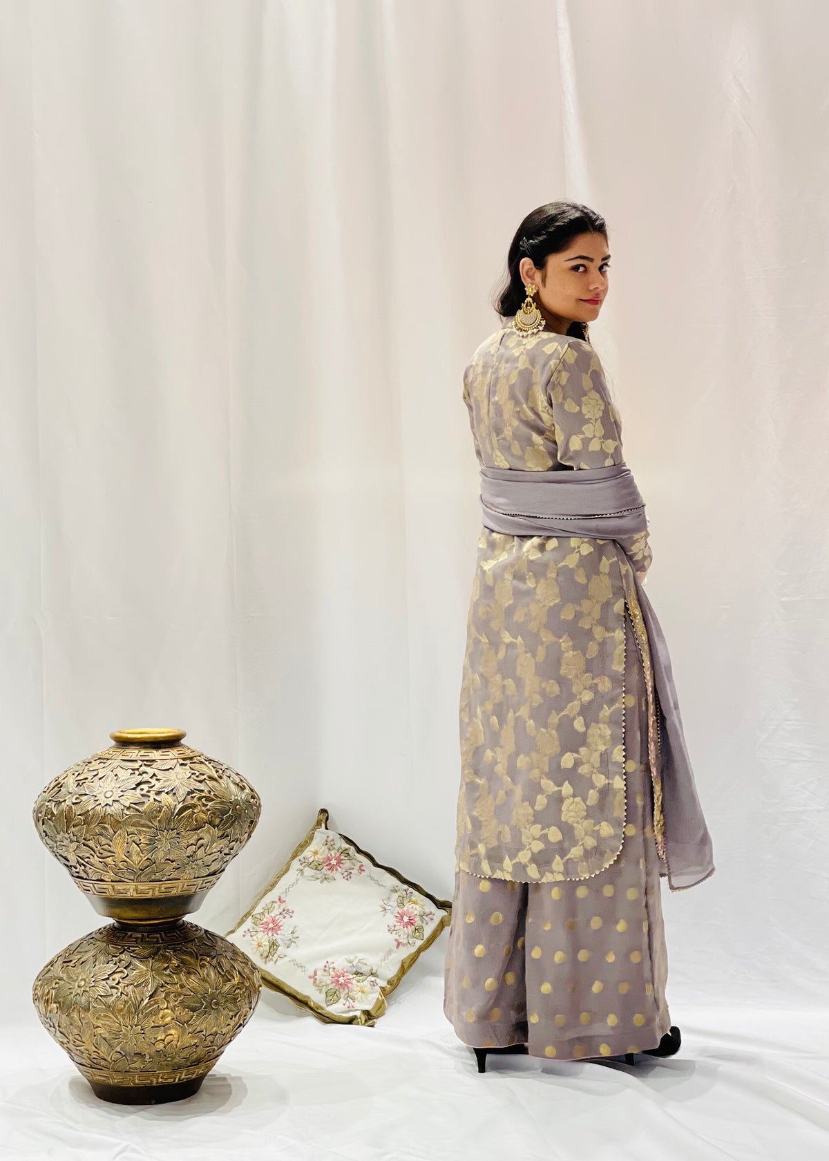 Banarsi Plazzo Suit
