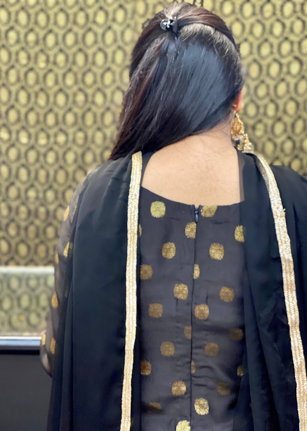 Black Trouser Suit