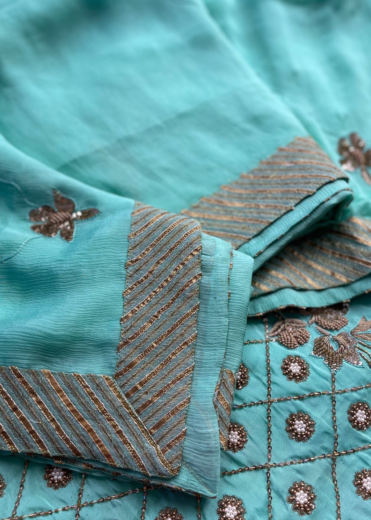 Green Unstitched Suit