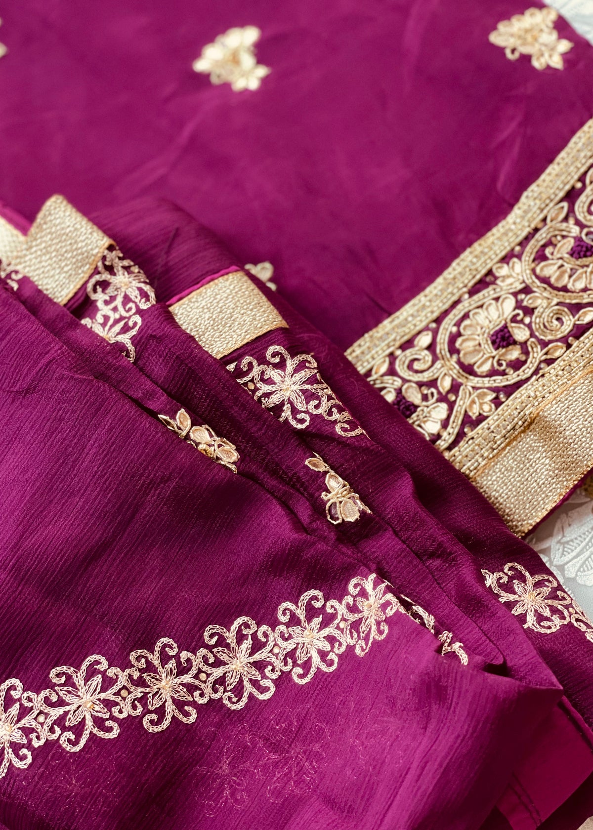 Plum Unstitched Suit