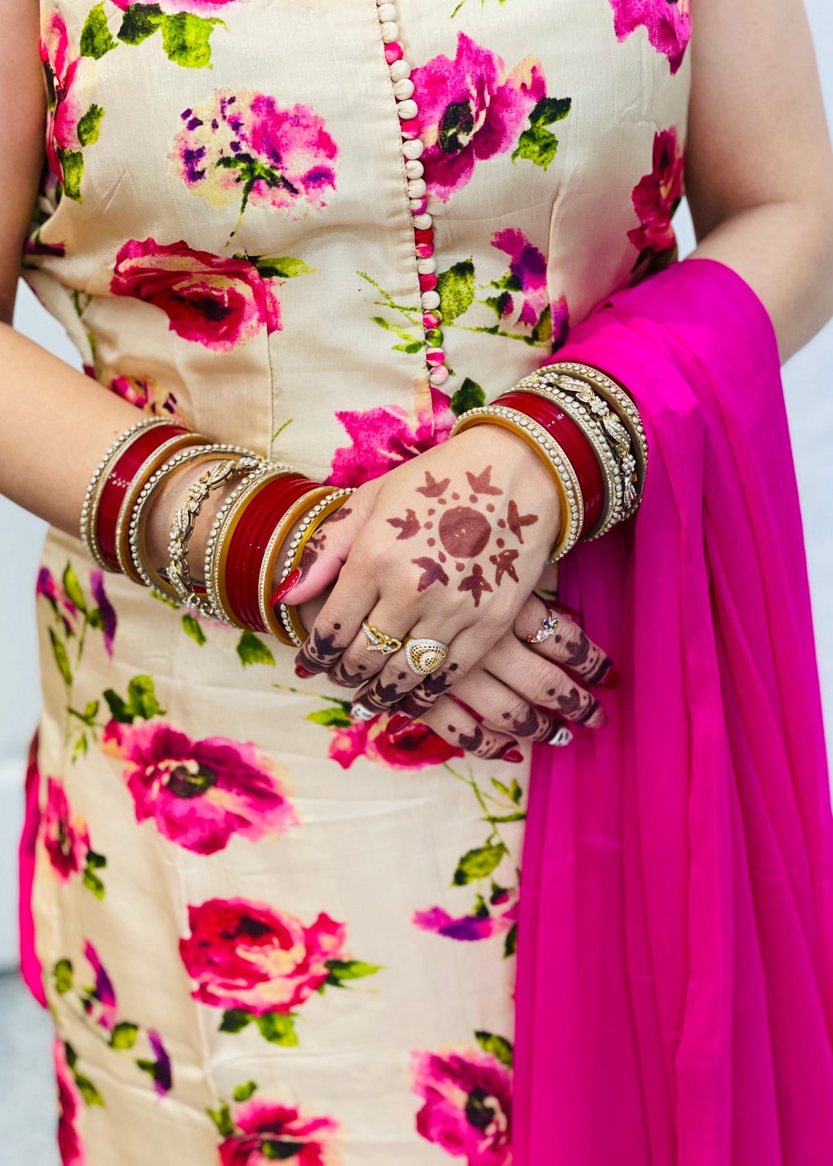 Printed Tulip Salwar Suit