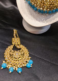 Blue Antique Jewellery Set