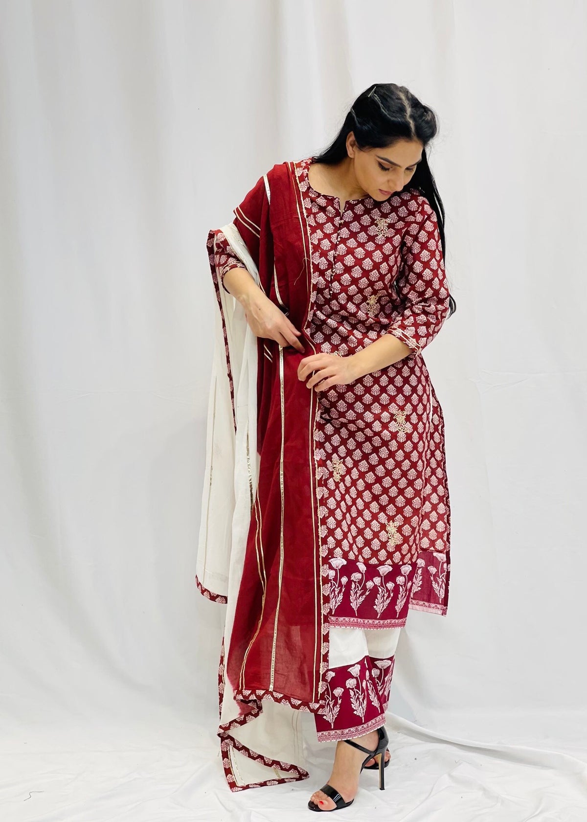 Cotton Trouser Suit