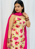 Printed Tulip Salwar Suit