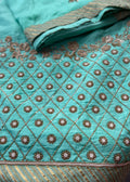 Green Unstitched Suit