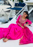 Pure Silk Patiala Salwar Suit