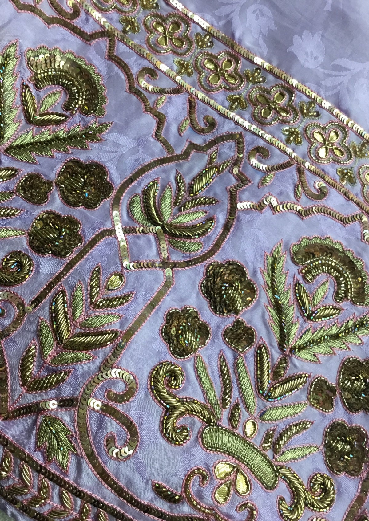 Lilac 6 m Unstitched Suit