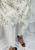 White Dhoti Salwar Suit