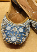 Grey Punjabi Jutti