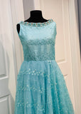 Blue Anarkali Dress