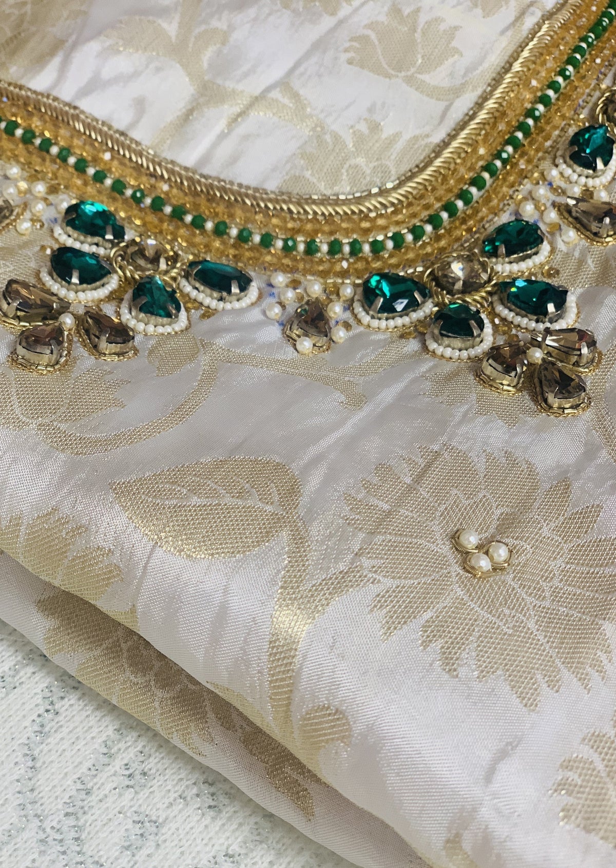 White Unstitched Suit