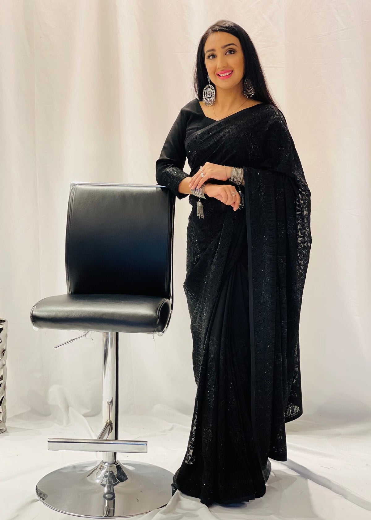 Black Saree