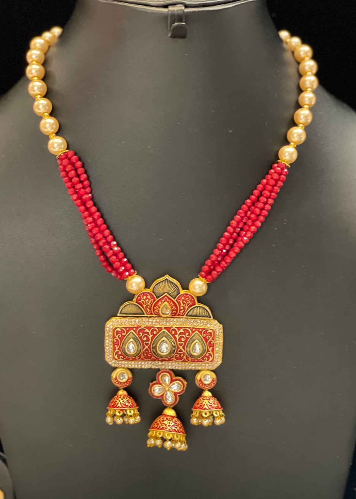 Red Jewellery Set