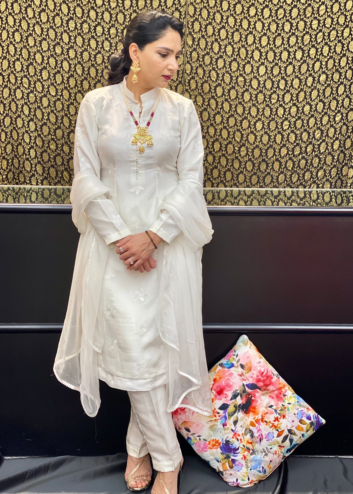 White Trouser Suit
