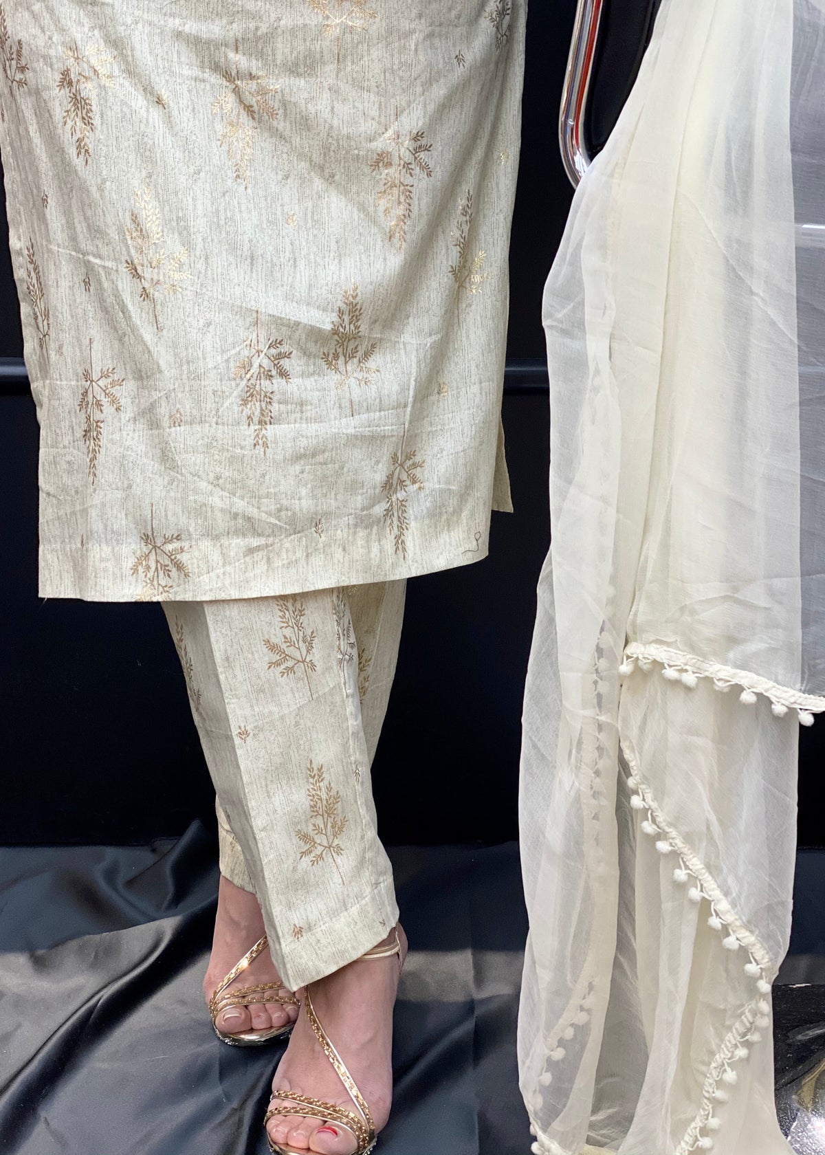 Cotton Trouser Suit