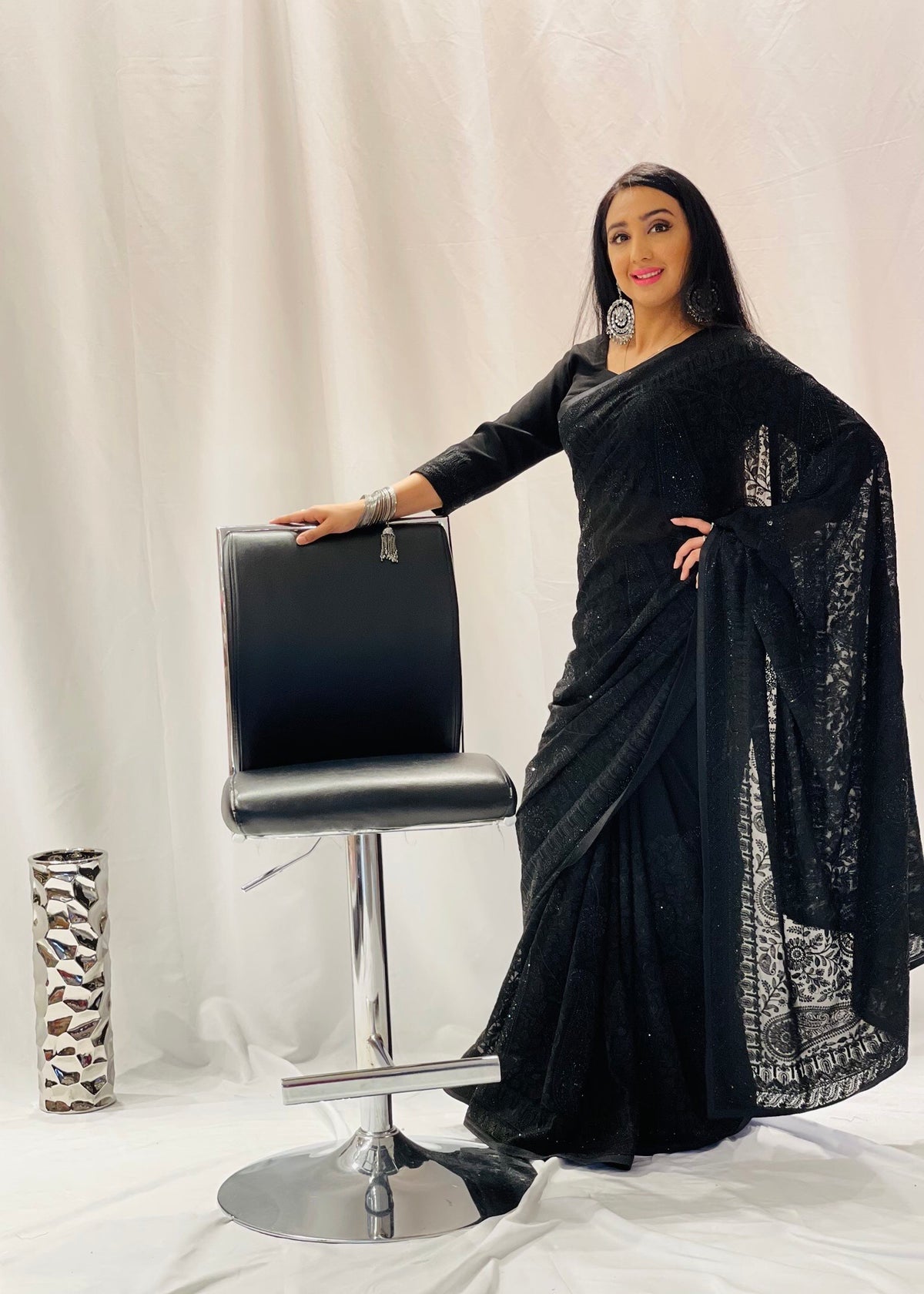 Black Saree