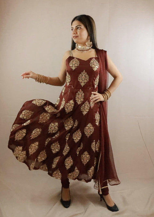Anarkali Suit with Pajami