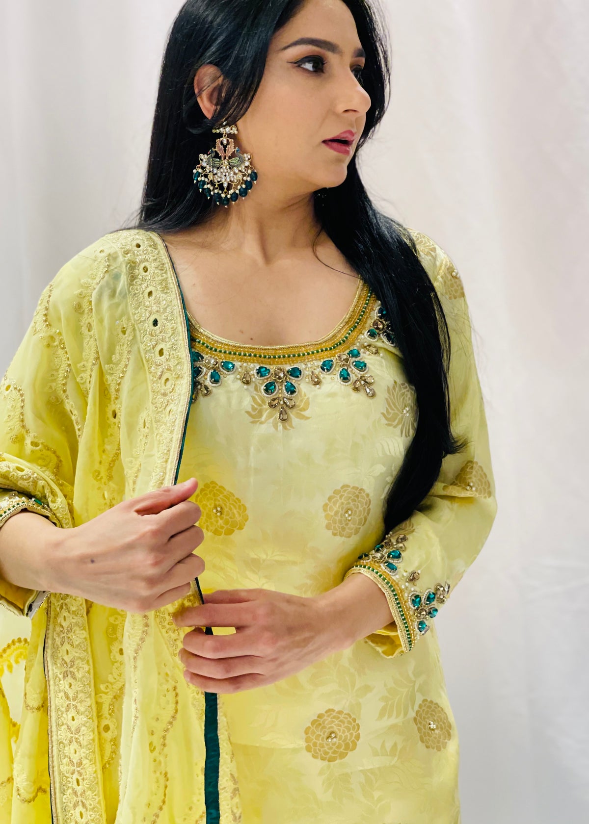 Yellow Trouser Suit