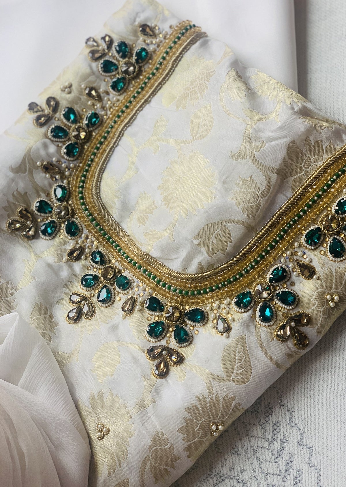 White Unstitched Suit